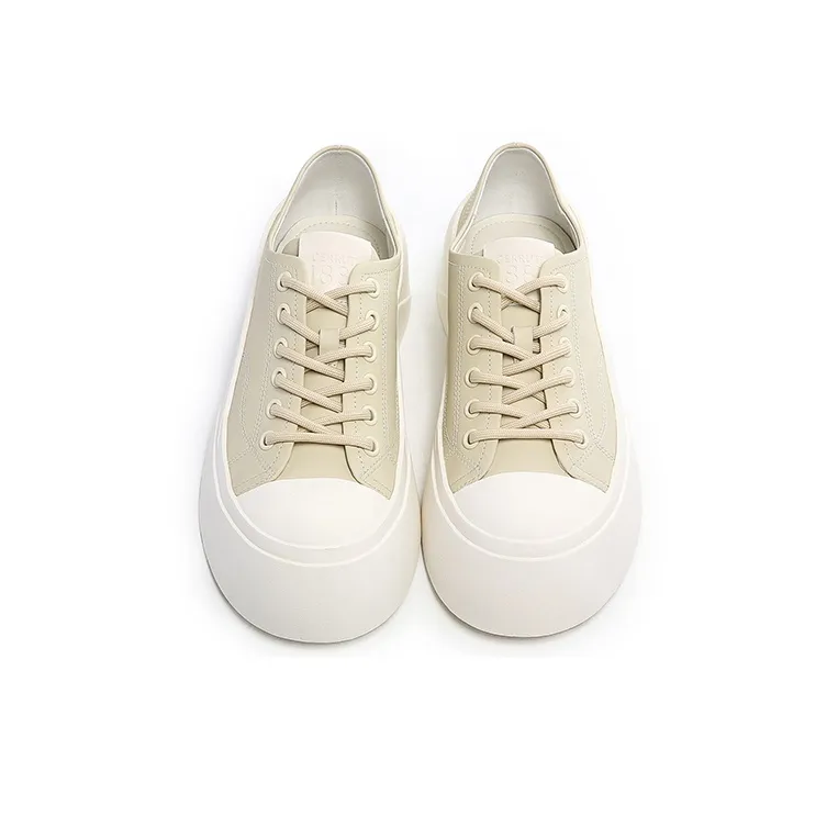 CERRUTI 1881 Platform Shoes Women's Beige Yellow-1