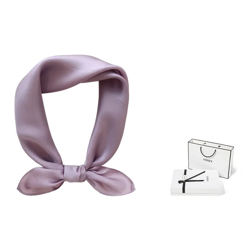 VINEY Mulberry Silk Silk Scarves Women's-1