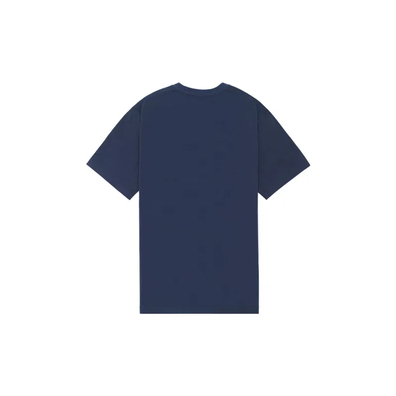 LI NING 1990 T Shirts Men Dark Ship Blue-1