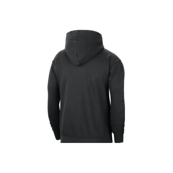 Jordan Nba Milwaukee Bucks Courtside Statement Edition Fleece Hoodie-1