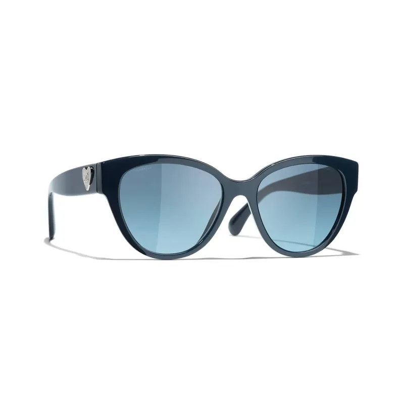 CHANEL Sunglasses Women's Blue-2
