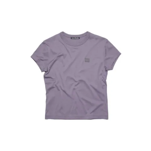 Acne Studios T-Shirts Unisex Purple