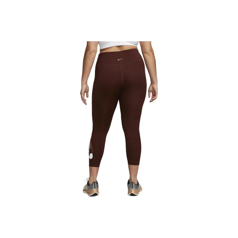 Nike Swoosh Run Women's 7/8 Mid-Rise Graphic Running Leggings-1