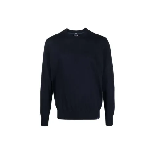 Paul & Shark Sweaters Men Blue