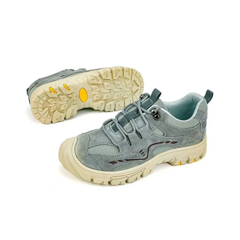 DIEMME Slip Resistant, Abrasion Resistant, Breathable Low Top Outdoor Shoes Women's Gray-3