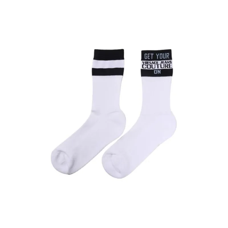 VERSACE JEANS COUTURE Women's Mid Calf Socks-0