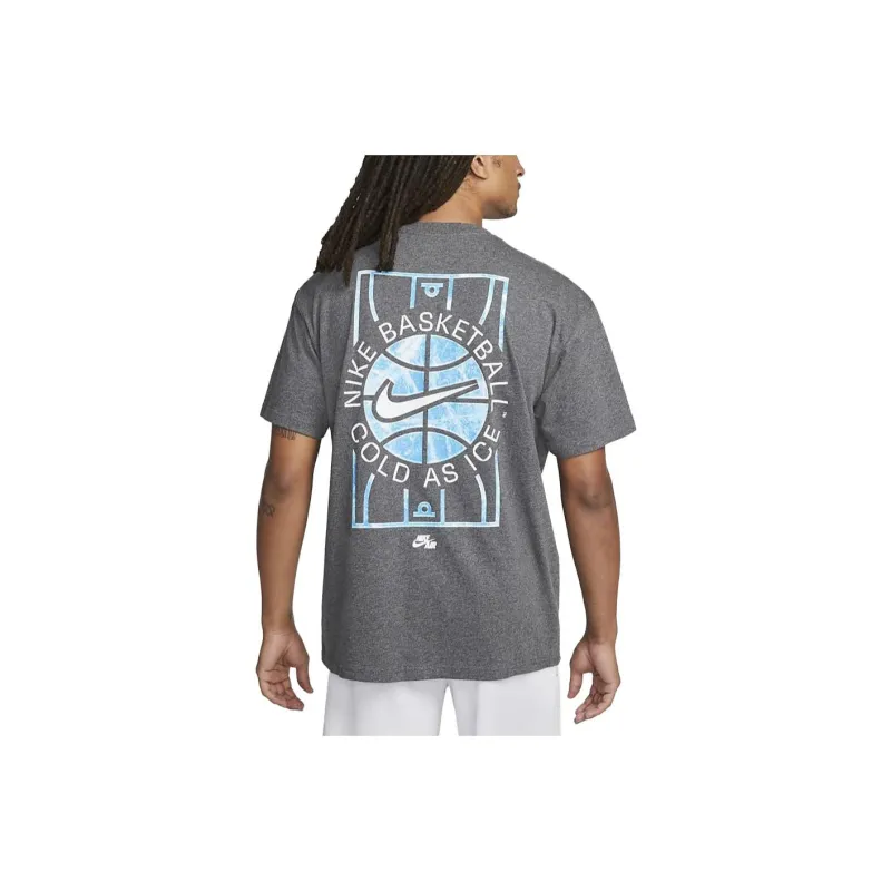 Nike Basketball Cold As Ice Loose Fit S/S T shirt-1