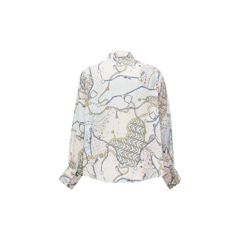 ONLY Shirts Women's Light Chain Print AOP_ADDIE_MIXED_L-1