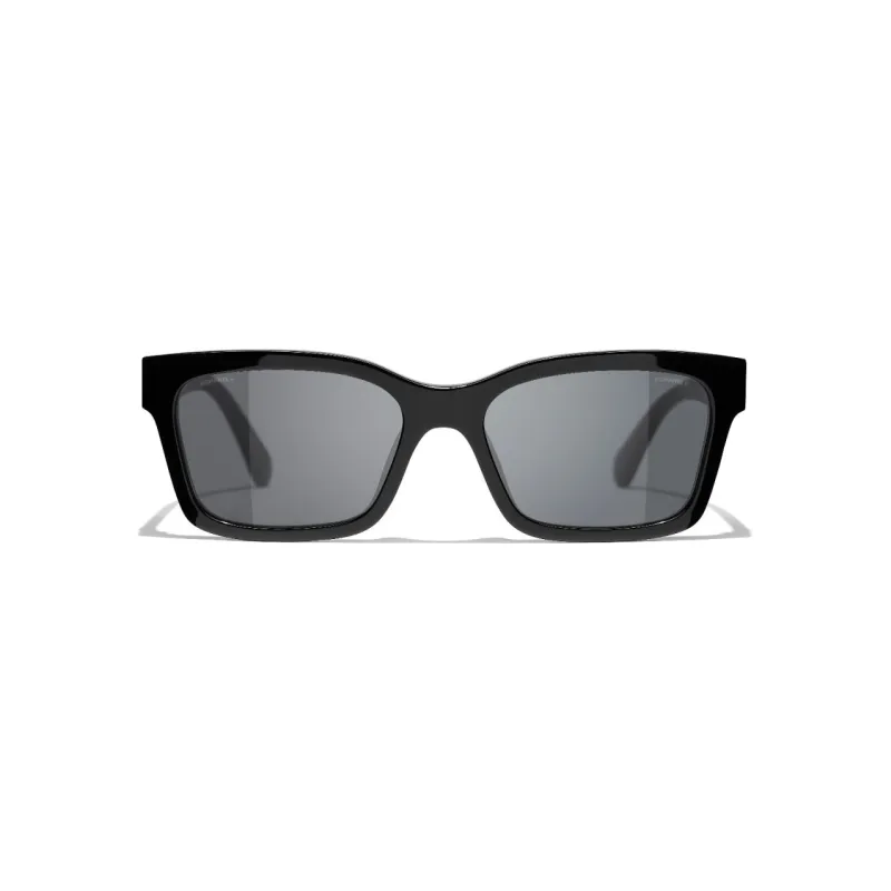 CHANEL Sunglasses Unisex Black-0