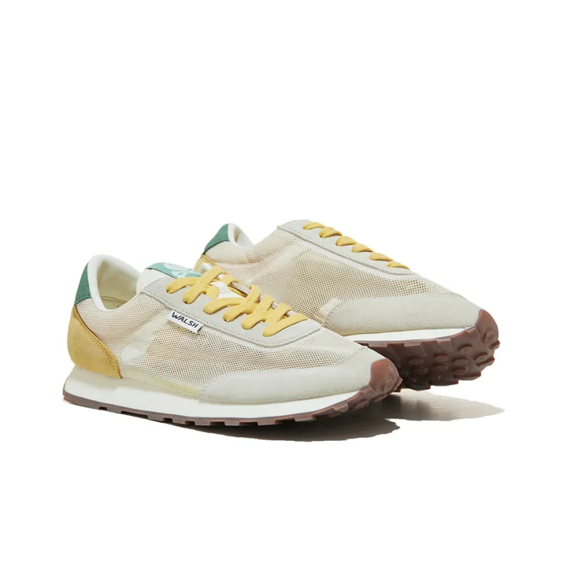 Norman Walsh Running Shoes Unisex Low Top Beige/Milk Tea-2