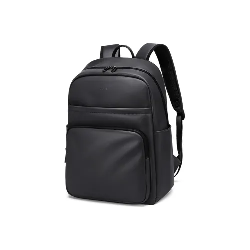 GOLF Synthetic Leather Backpack Large Size Men's Black/Dark Gray