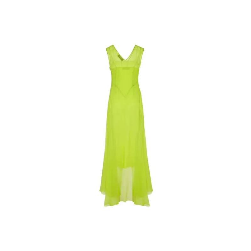 FENDI Sleeveless Dress Women's Green-1