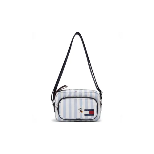 Disney X Tommy Hilfiger Crossbody Bags Light Blue/White Stripes 0G0