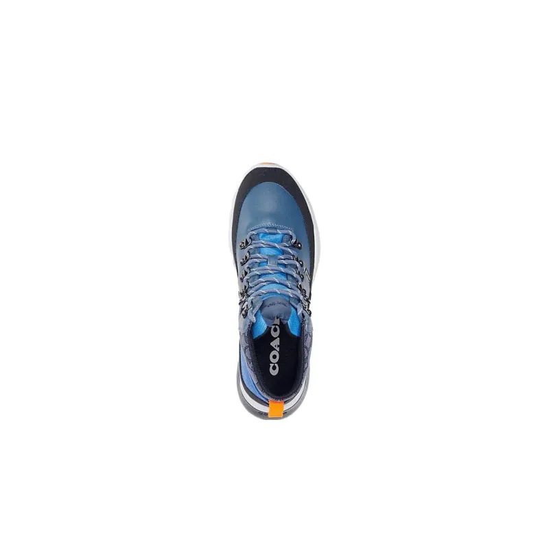 COACH CitySole High-Top Sports Casual Shoes Men's Blue-2
