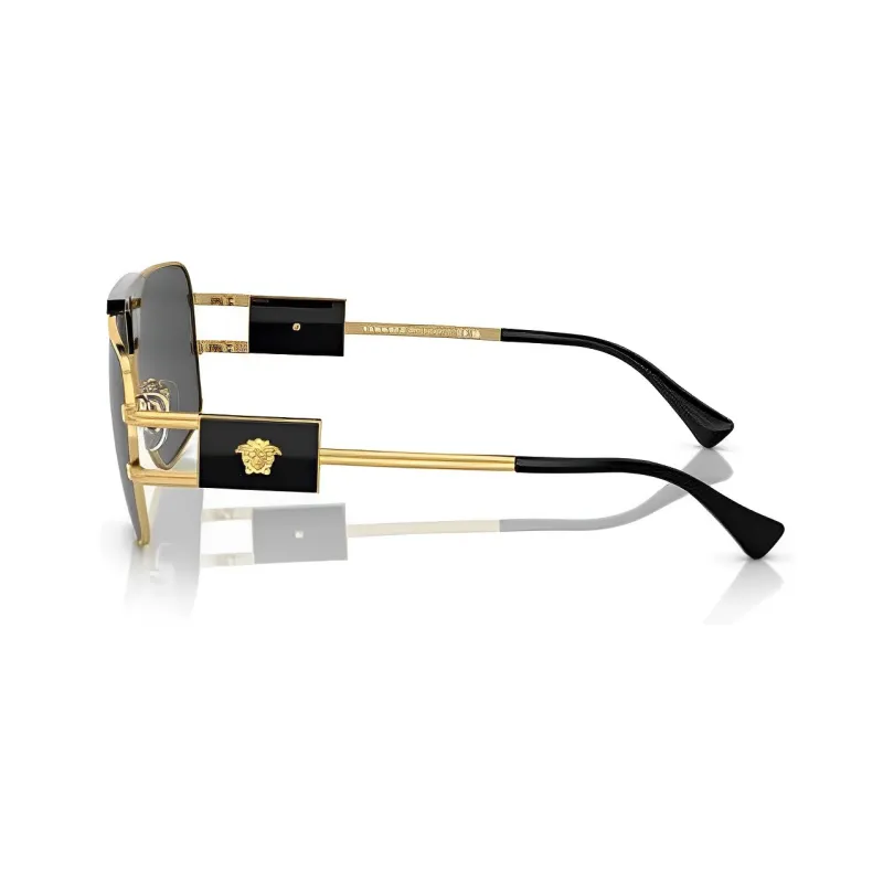 VERSACE Medusa Steel Sunglasses-2