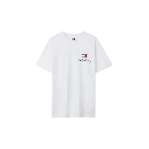 Keith Haring Tommy Hilfiger X Keith Harlem Co-authored Series T-Shirts Unisex White YBS