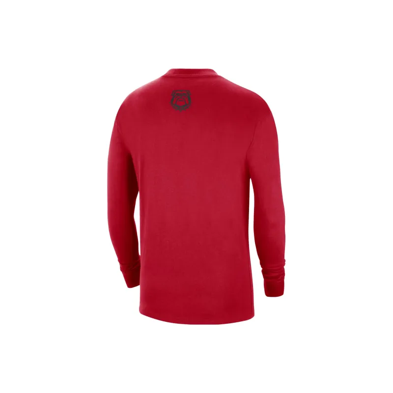 Nike Georgia Men's Nike College Long Sleeve Max90 T Shirt-1