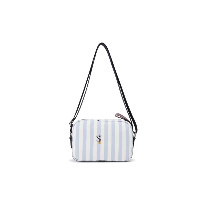 Tommy Hilfiger Disney Collaboration Polyester Camera Bag Shoulder Bag Crossbody Bag Medium Size Women's Blue White-1
