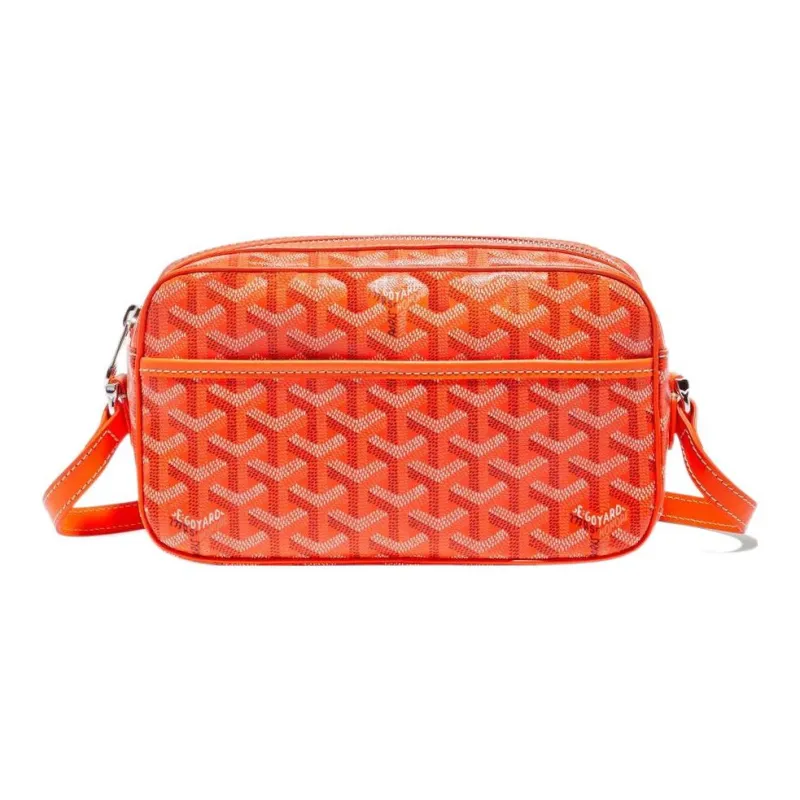 GOYARD Cap Vert Canvas With Leather Messenger Bag Camera Bags Shoulder Bag Crossbody Bag Small Size Unisex 11 Colors-18