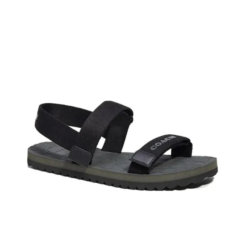 COACH Beach Sandals Men's Black-2