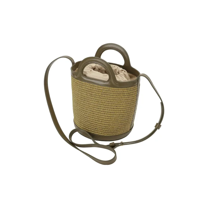 MARNI Made Of Cow Leather Handbags Shoulder Bags Small Size Women's Green-2