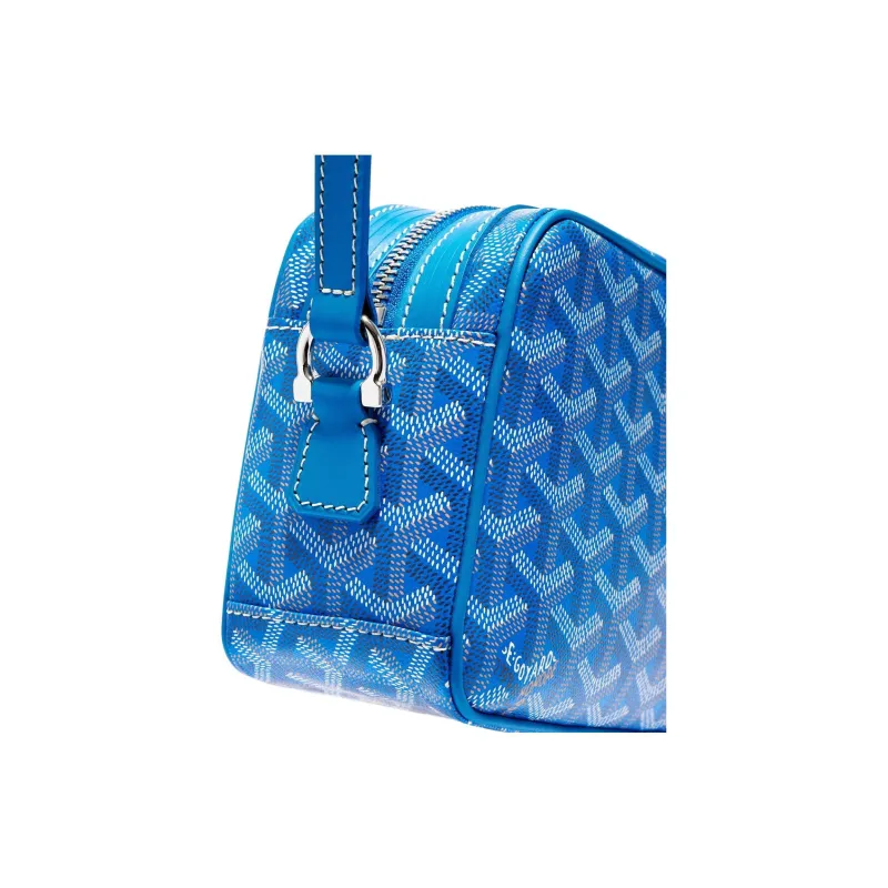 GOYARD Cap Vert Canvas With Leather Messenger Bag Camera Bags Shoulder Bag Crossbody Bag Small Size Unisex 11 Colors-35