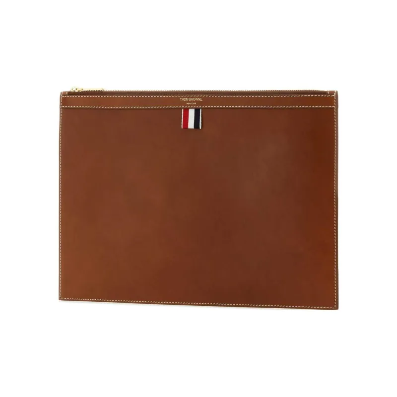 THOM BROWNE 4 Bar Document Holder-1