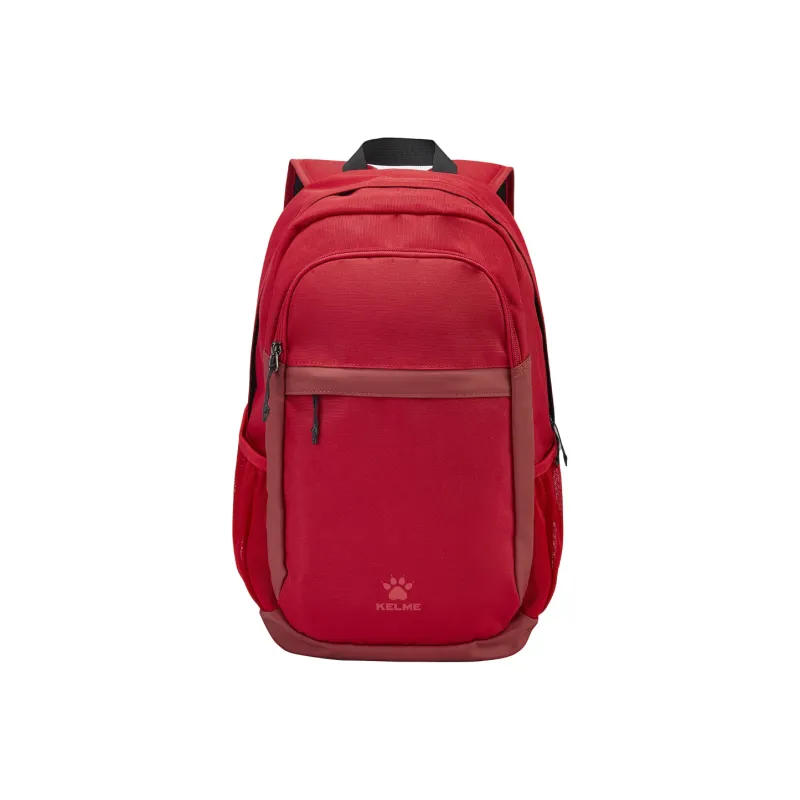 KELME Polyester Backpack Medium Size Unisex Black/Dark Blue/Burgundy-8