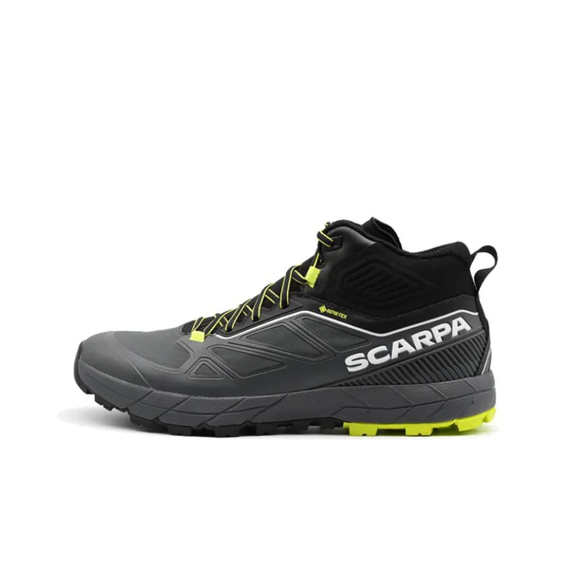 SCARPA RAPID Anti-Slip And Wear-Resistant Water-Resistant Mid-Top Outdoor Shoes Women's Gray-5