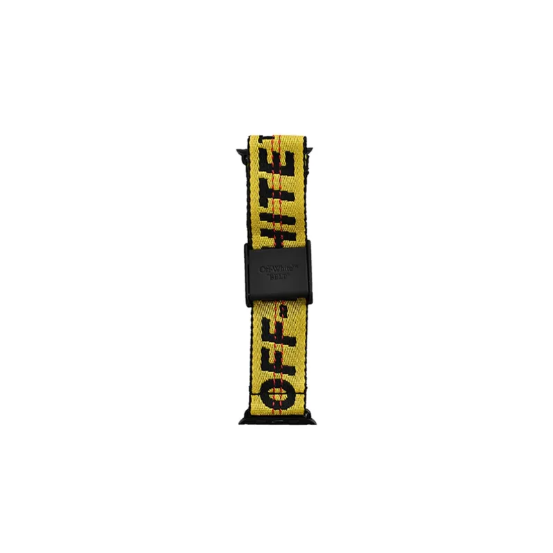 OFF-WHITE Belt Men's Black/Yellow-0