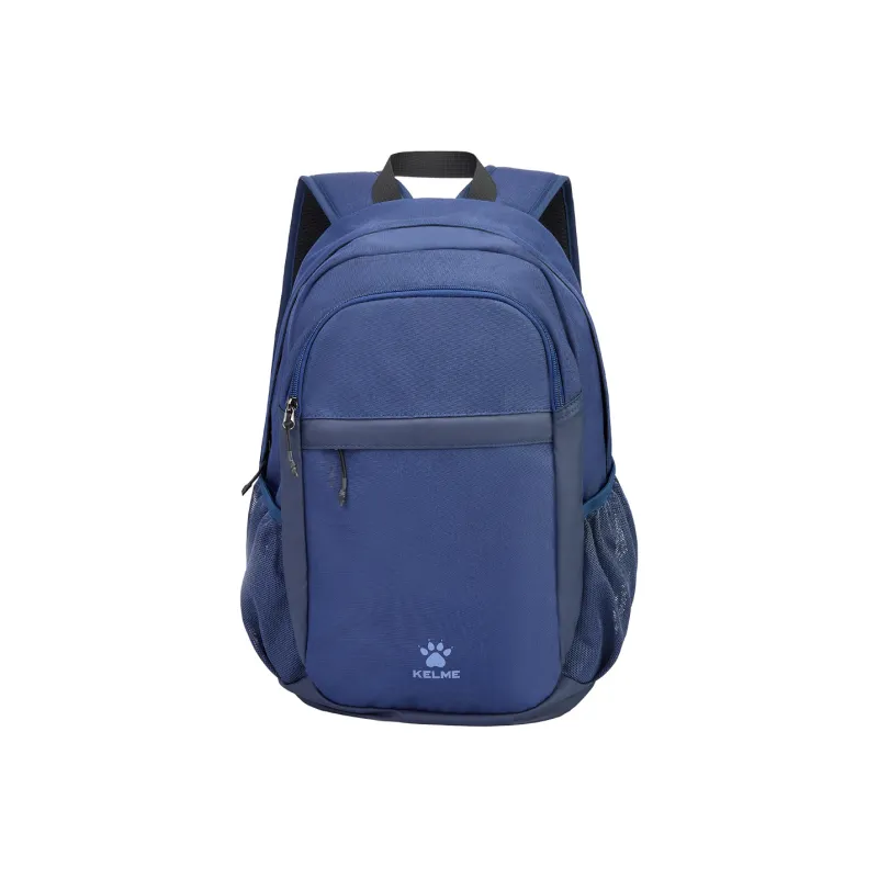 KELME Polyester Backpack Medium Size Unisex Black/Dark Blue/Burgundy-4