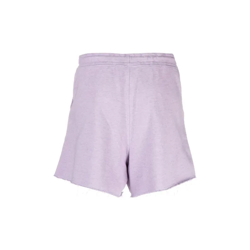 GANNI Logo Embroidered Drawstring Shorts-1