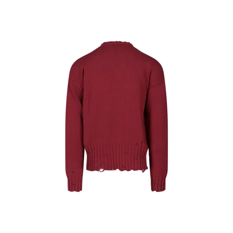 MARNI Distressed Crewneck Sweater-2