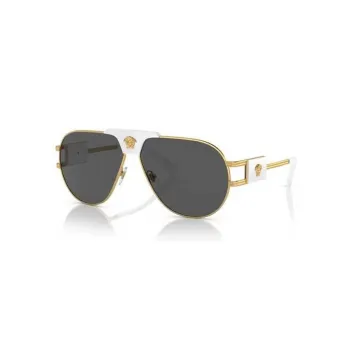 VERSACE Aviator Frame Sunglasses
