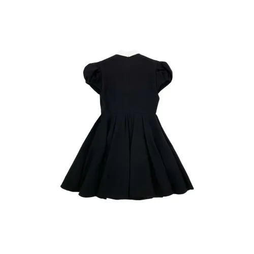 DIOR Short-Sleeved Dresses Women's Black