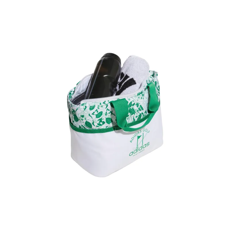 Adidas Recycled Polyester Handbag Regular Unisex White/Green-3