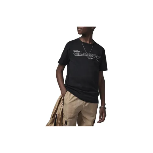 Jordan T-Shirts Kids Black