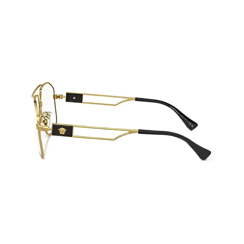 VERSACE Aviator Frame Glasses-2