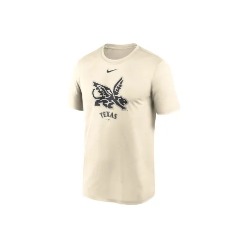 Nike T-Shirts Men Light Yellow