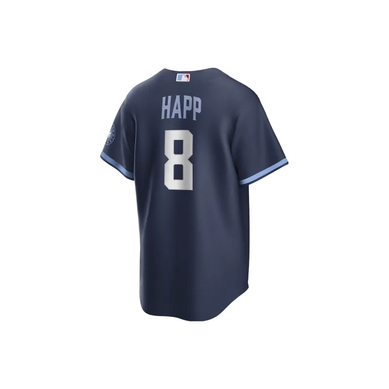 Nike Mlb Chicago Cubs City Connect Ian Happ Men's Replica Baseball Jersey-1