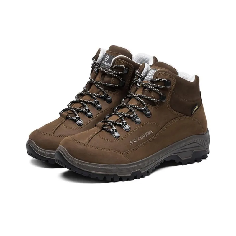 SCARPA Cyrus SiJiaPa Anti-Slip And Wear-Resistant Water-Resistant Mid-Top Outdoor Shoes Women's Brown-2