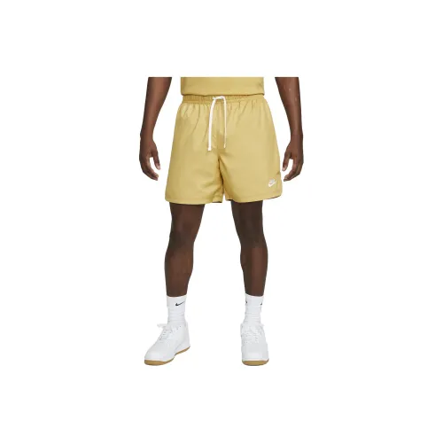 Nike Sportswear Essentials Series Sports Shorts Men Wheat Gold