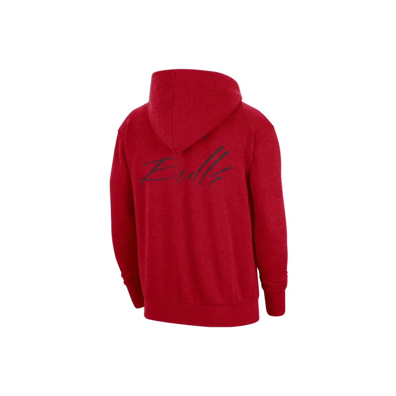 Nike Nba Chicago Bulls Courtside Fleece Hoodie-1