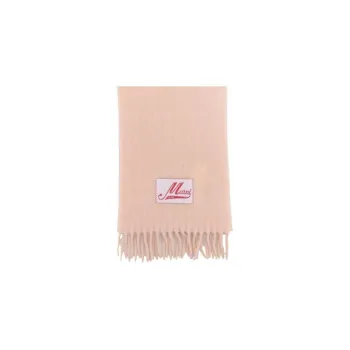 MARNI Logo Patch Fringed Scarf