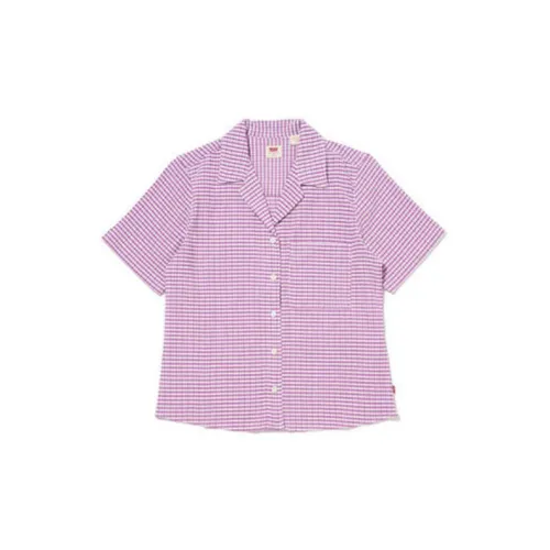 Levis Shirts Women's Purple