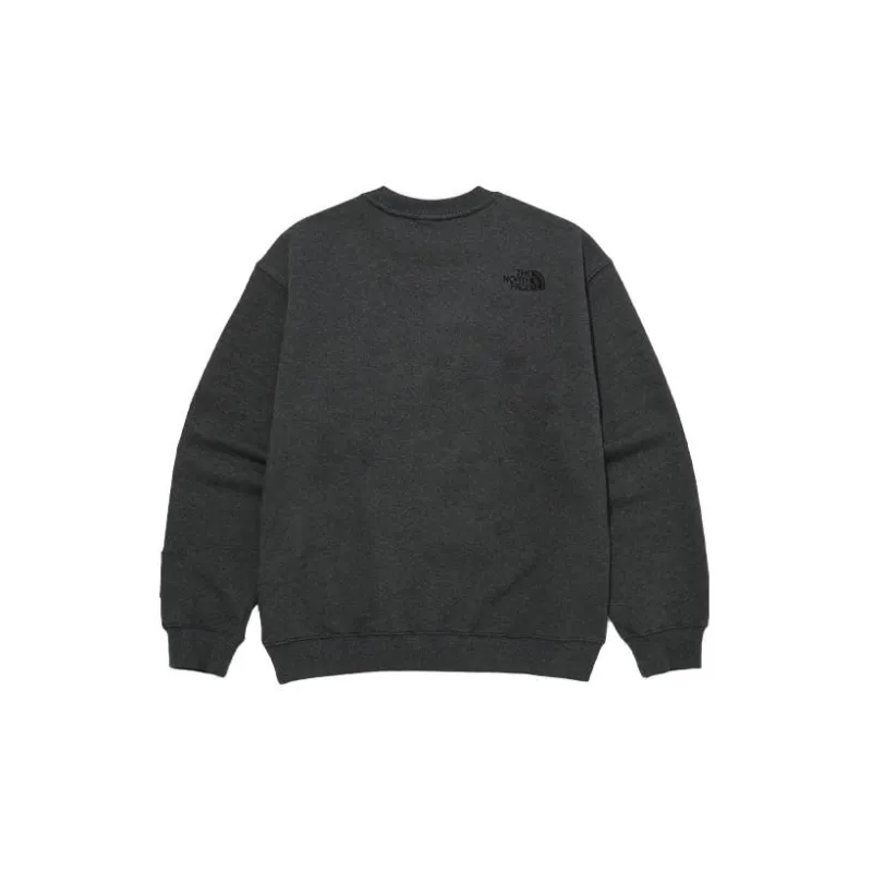 THE NORTH FACE Sweatshirts Unisex Black Gray Color-1