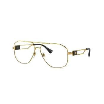 VERSACE Aviator Frame Glasses