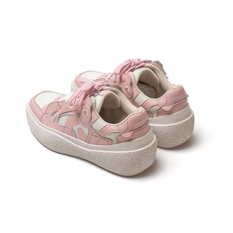 VAILMOON Lucky Charm Collection Stylish Skateboarding Shoes Unisex Pink-1
