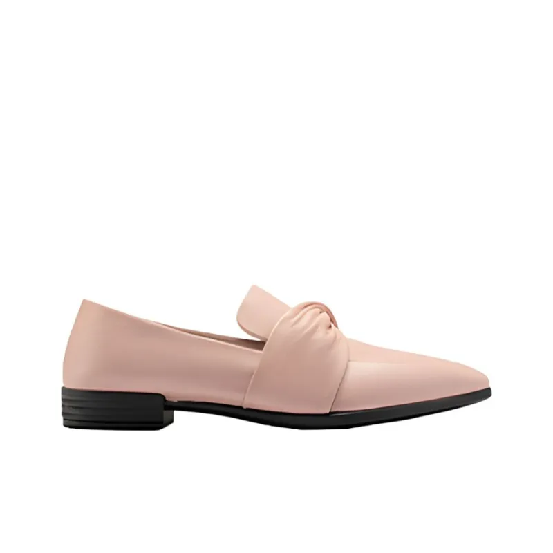 Ecco Flat Casual Single Shoes Women's Tuscany Pink-1