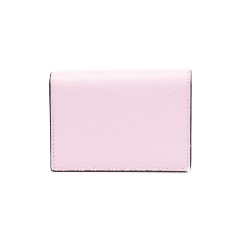 FERRAGAMO Cow Leather Wallet Women's Pink-1